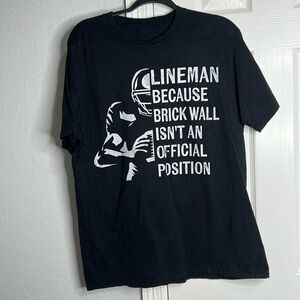 Football lineman shirt men’s shirts size‎ medium